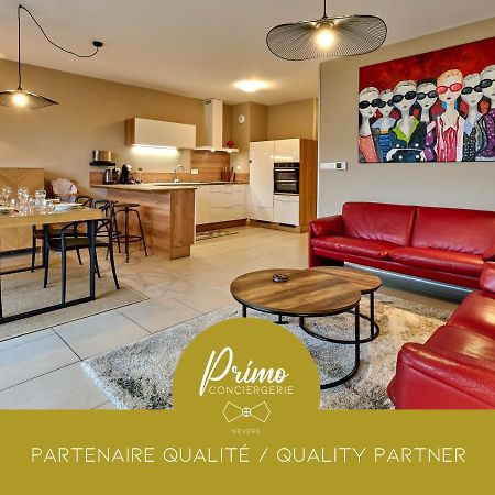 נבר Le Manou, Appartement Neuf Avec Terrasse, Parking Sous-Terrain & Ascenseur By Primo C0Nciergerie מראה חיצוני תמונה