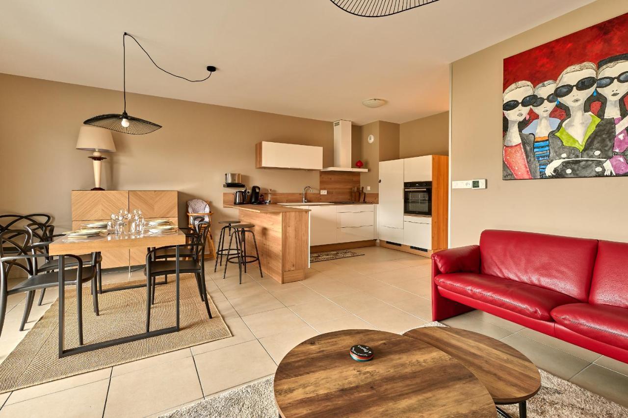 נבר Le Manou, Appartement Neuf Avec Terrasse, Parking Sous-Terrain & Ascenseur By Primo C0Nciergerie מראה חיצוני תמונה